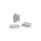 Global Door Controls 3.5 in. x 3.5 in. Satin Nickel Full Mortise Spring Squared Hinge with Non-Removable Pin, PK3 CPS3535-US15-3 - alternate 2